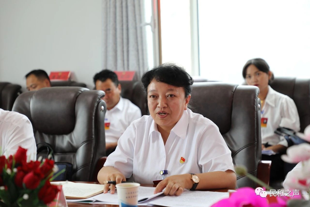 民和两会马晓瑜与代表委员审议讨论政府工作报告共谋高质量发展大计